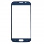 Original de la pantalla frontal exterior de la lente de cristal para Galaxy S6 / G920F (azul oscuro)
