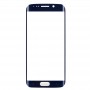 Оригинален Front Screen Outer стъклени лещи за Galaxy S6 ръб / G925 (Тъмно син)