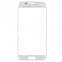 Оригинален Front Screen Outer стъклени лещи за Galaxy S6 ръб / G925 (Бяла)