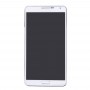 Originální LCD displej + dotykový panel Rám pro Galaxy Note III / N900 (White)