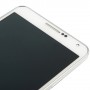 Оригинален LCD дисплей + тъчскрийн дисплей с Frame за Galaxy Note III / N9006 (бял)