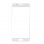 Передний экран Внешний стеклянный объектив для Galaxy A7 (2016) / A710 (белый)