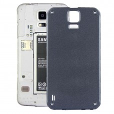 Battery დაბრუნება საფარის for Galaxy S5 აქტიური / G870 (რუხი)