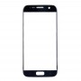 Ekran zewnętrzny przedni szklany obiektyw dla Galaxy S7 / G930 (czarny)