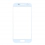 Передний экран Внешний стеклянный объектив для Galaxy S7 / G930 (белый)