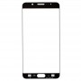 Передний экран Внешний стеклянный объектив для Galaxy Note 5 (белый)