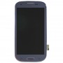 Оригинальный ЖК-дисплей + Сенсорная панель с рамкой для Galaxy SIII LTE / i9305 (синий)
