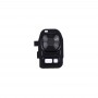10 PCS cámara trasera cubierta de la lente + linterna Bracker para Galaxy S7 / G930 (Negro)