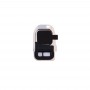 10 PCS-hintere Kamera-Objektivdeckel + Taschenlampe Bracker für Galaxy S7 / G930 (Gold)