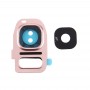 10 PCS Задня камера Кришка об'єктива + ліхтарик Bracker для Galaxy S7 / G930 (рожеве золото)