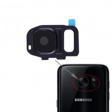 Bakre kameralinsskydd för Galaxy S7 / G930 (Svart)