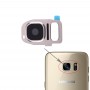Камера за задно капачка на обектива за Galaxy S7 / G930 (злато)