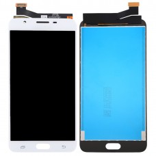 Original LCD Display + Touch Panel for Galaxy on7 (2016) / G6100 & J7 პრემიერ G610F, G610F / DS, G610F / DD, G610M, G610M / DS, G610Y / DS (თეთრი)