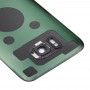 Оригинальная задняя крышка аккумулятора Крышка с камеры крышка объектива для Galaxy S7 Краю / G935 (черный)