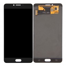Eredeti LCD kijelző + érintőpanel Galaxy C9 Pro / C9000 (fekete)