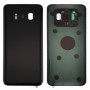 Batterie-rückseitige Abdeckung mit Kameraobjektiv-Cover & Kleber für Galaxy S8 / G950 (schwarz)