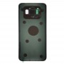 Batería cubierta trasera con cámara cubierta y Adhesivo de lentes para Galaxy S8 / G950 (Negro)
