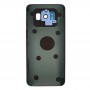 Аккумулятор Задняя крышка с камерой крышкой объектива и клеем для Galaxy S8 / G950 (синий)