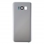 Battery Back Cover with Camera Lens Cover & Adhesive for Galaxy S8+ / G955(Silver)