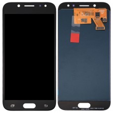 Oryginalny ekran LCD i Digitizer Pełna montażowe dla Galaxy J5 (2017), J530F / DS / DS, J530Y (czarny)