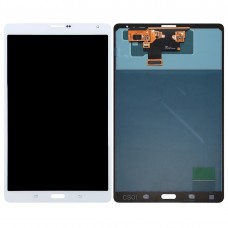 LCD-näyttö ja Digitizer edustajiston Galaxy Tab S 8,4 LTE / T705 (valkoinen)