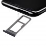 SIM-Karten-Behälter + Micro-SD-Tray für Galaxy S8 (Schwarz)