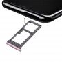 Bandeja de tarjeta SIM + Micro SD para la bandeja Galaxy S8 (rosa)