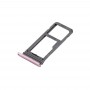 SIM-карты лоток + Micro SD лоток для Galaxy S8 (розовый)