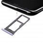 SIM-kortfack + Micro SD-fack för Galaxy S8 (Orchid Gray)