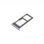 SIM-карти лоток + Micro SD лоток для Galaxy S8 (Orchid Gray)