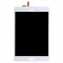 Galaxy Tab 8,0 / P355 (3G versio) LCD-näyttö ja Digitizer Täysi Assembly (valkoinen)