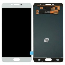Oryginalny ekran LCD i Digitizer Pełna montażowe dla Galaxy C7 Pro / C7010 (biała)