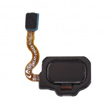 Bouton d'empreintes digitales Flex câble pour Galaxy S8 / S8 + (Noir)