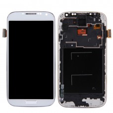 LCD Display (TFT) + Touch Panel with Frame for Galaxy S IV / i9500 / i9505(White) 