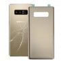 Akku Rückseite mit Kleber für Galaxy Note 8 (Gold)