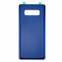 Copertura posteriore della batteria con adesivo per Galaxy Note 8 (blu)