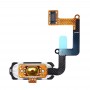 Bouton Accueil Flex Câble avec identification d'empreintes digitales pour Galaxy A3 (2017) / A320 et A5 (2017) / A520 et A7 (2017) / A720 (Noir)