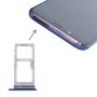 pour Galaxy S9 + / S9 SIM et la carte SIM / Micro SD Card Tray (Bleu)