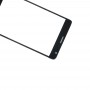 Frontscheibe Äußere Glasobjektiv für Galaxy Note Rand- / N9150 (Schwarz)