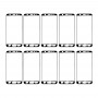10 PCS for Galaxy J7 Prime / G610 Front Housing Adhesive