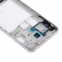 Batterie de couverture + Moyen Cadre Bezel pour Galaxy J3 (2016) / J320 (Double version de la carte) (Blanc)
