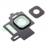 10 PCS-Kamera-Objektiv-Abdeckung für Galaxie S8 / G950 (schwarz)