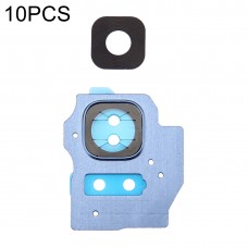 10 PCS-Kamera-Objektiv-Abdeckung für Galaxie S8 + / G955 (blau)
