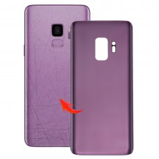 Cubierta posterior para el Galaxy S9 / G9600 (púrpura)
