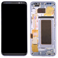 Original-LCD-Bildschirm + Original Touch Panel mit Rahmen für Galaxy S8 / G950 / G950F / G950FD / G950U / G950A / G950P / G950T / G950V / G950R4 / G950W / G9500 (Gray)