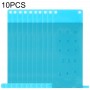 10 PCS Écran à cristaux liquides adhésives pour Galaxy Emerge J3 / J327