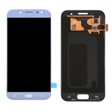 LCD Screen and Digitizer Full Assembly for Galaxy J7 (2017), J730F/DS, J730FM/DS(Blue)