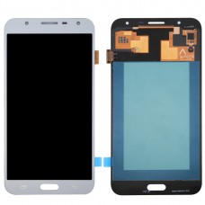 Eredeti LCD kijelző + érintőpanel Galaxy J7 Neo, J701F / DS, J701M (ezüst) 