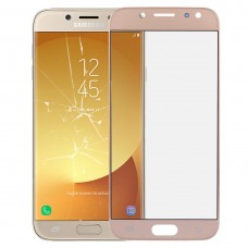 Szélvédő külső üveglencsékkel Galaxy J7 (2017) / J730 (Gold)
