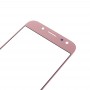 Front Screen Outer Glass Lens for Galaxy J7 (2017) / J730(Rose Gold)